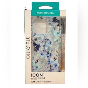 Quikcell Azure Orchid iPhone 14 Pro Max Case